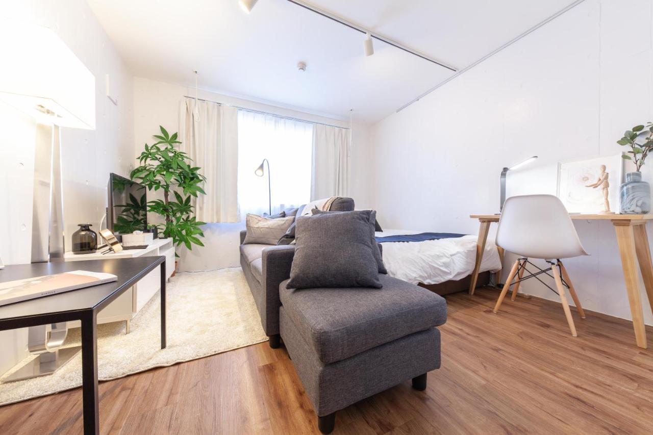 Trym Oshiage Apartment Tokyo Bagian luar foto